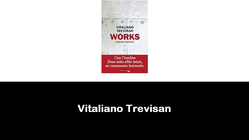 libri di Vitaliano Trevisan