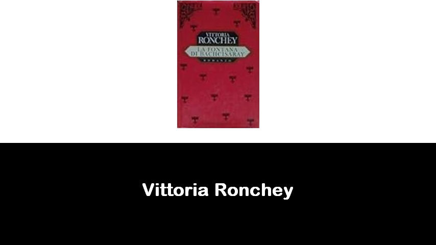 libri di Vittoria Ronchey