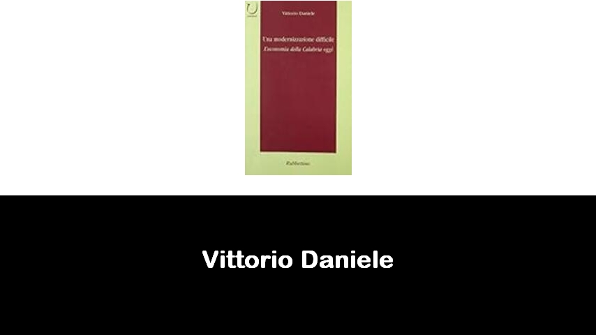 libri di Vittorio Daniele