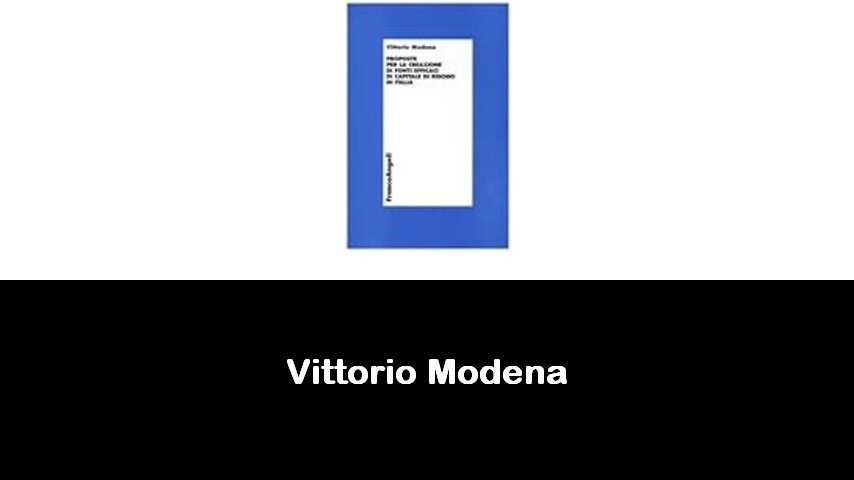 libri di Vittorio Modena