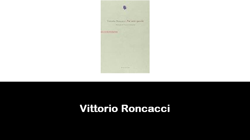 libri di Vittorio Roncacci