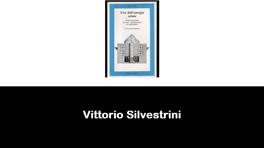 libri di Vittorio Silvestrini