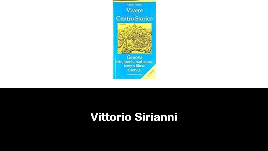 libri di Vittorio Sirianni