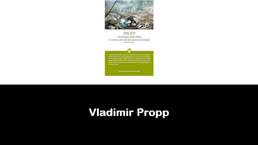 libri di Vladimir Propp