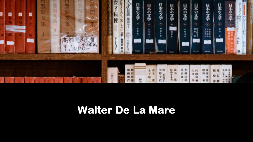 libri di Walter De La Mare