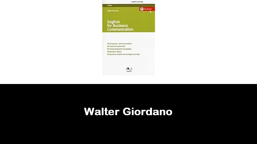 libri di Walter Giordano