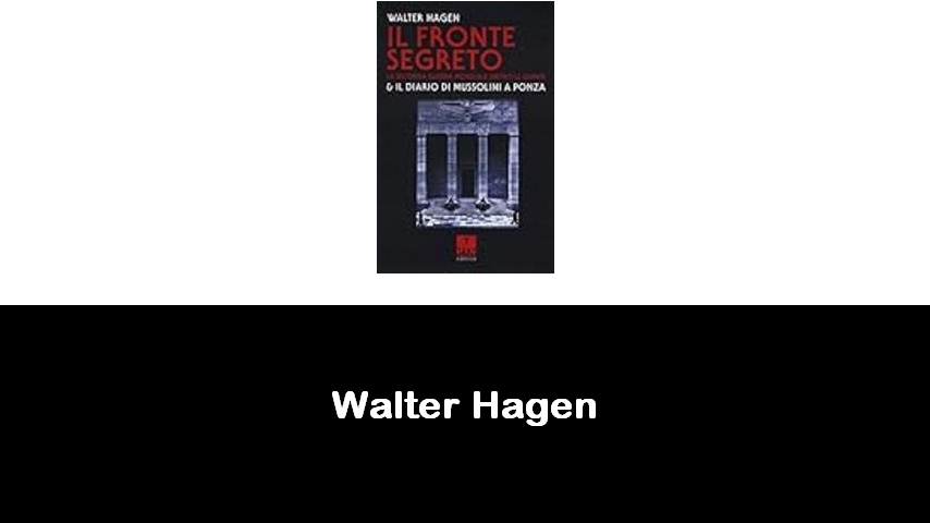 libri di Walter Hagen