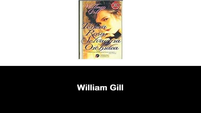 libri di William Gill