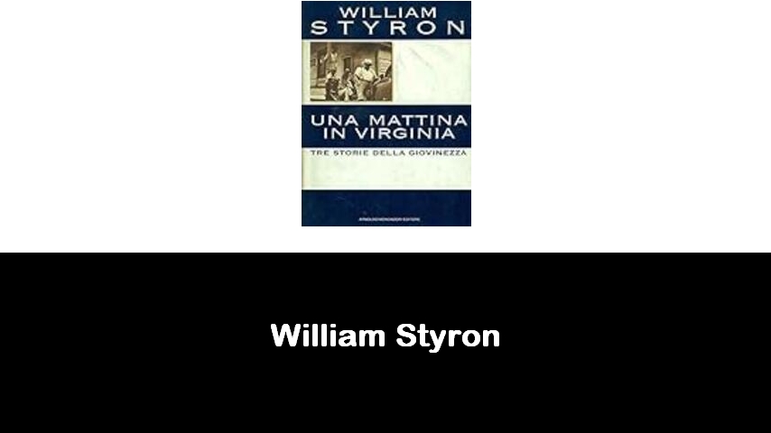 libri di William Styron