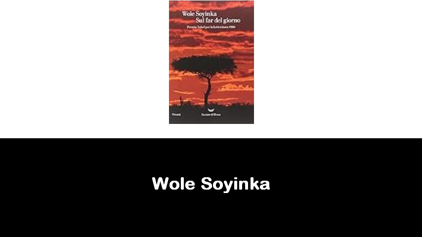 libri di Wole Soyinka