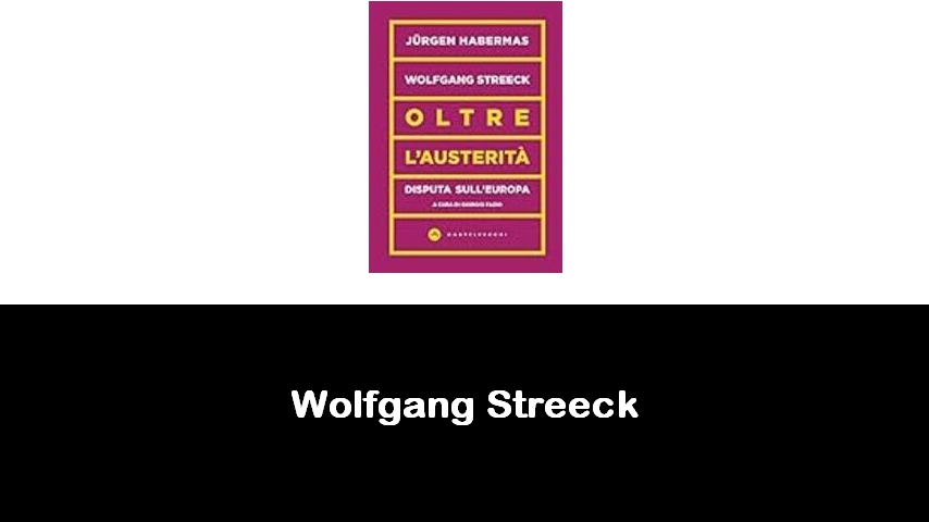 libri di Wolfgang Streeck